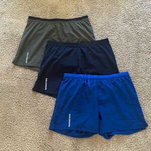3-pack Salomon 5” Running Shorts